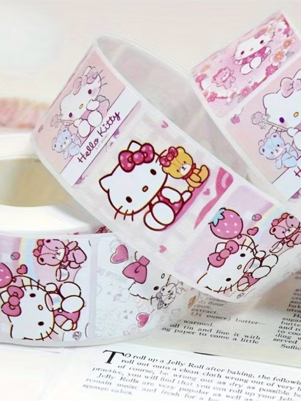 500 Hello Kitty Pink Stickers